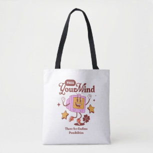 Kostenlose Retro-Maskottchen Tasche