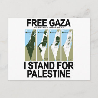 KOSTENLOSE SAFE GAZA PALESTINE.pnng Postkarte