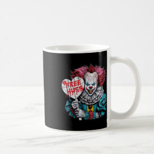 Kostenlose Schläge Beängstigender Clowncharakter V Kaffeetasse