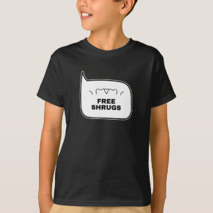 KOSTENLOSE SCHULTERN Funny Kaomoji Japanische Emot T-Shirt