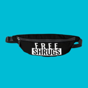 Kostenlose Schultern Minimalistische Bauchtasche