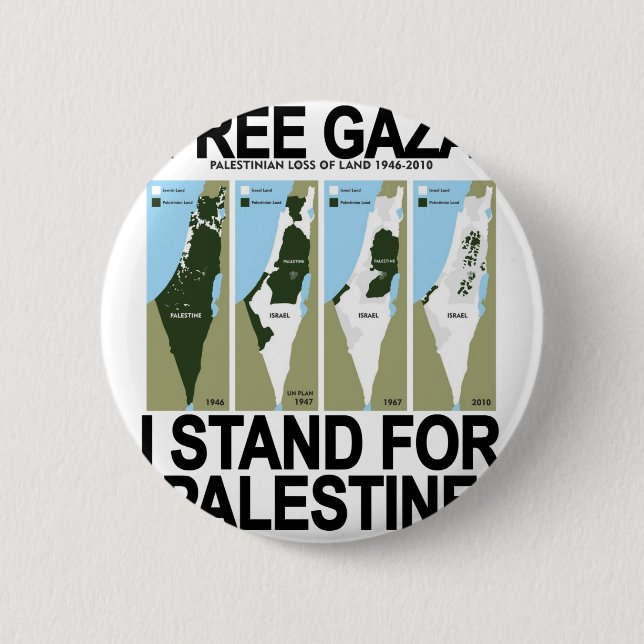 KOSTENLOSE SICHERE GAZA PALESTINE.png Button (Vorderseite)