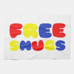 KOSTENLOSE SNUGS HANDTUCH