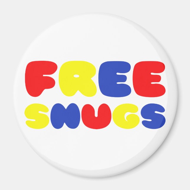 KOSTENLOSE SNUGS MAGNET (Vorne)