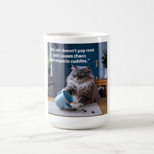 Kostenlose Tasse mit Menace-Coffee