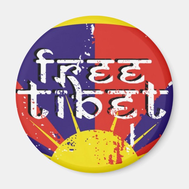 KOSTENLOSE TIBET-T - SHIRT & GEAR MAGNET (Vorne)