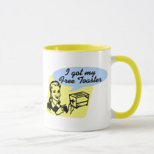 Kostenlose Toaster-Tasse Tasse