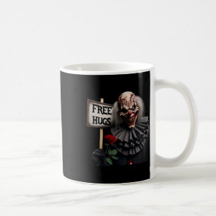 Kostenlose Umarmungen Gruseliger Clown Valentinsta Kaffeetasse
