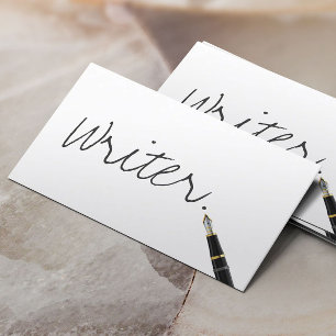 Kostenlose Visitenkarte für Handwriting-Script-Wr