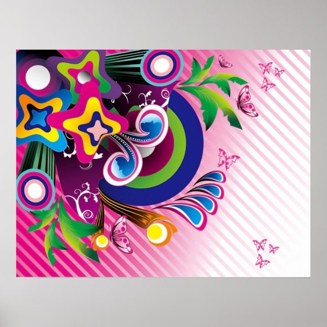 Kostenlose, wunderschöne Hintergrundbilder für Vec Poster (Vorne)