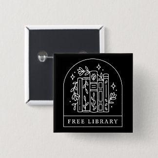 Kostenloser Bücheraustausch der Bibliothek Button