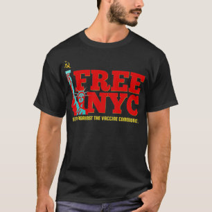 Kostenloser NYC AntiVaccine Passport T-Shirt