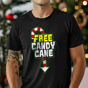 Kostenloser Weihnachtsmann Lustiger Weihnachten T-Shirt