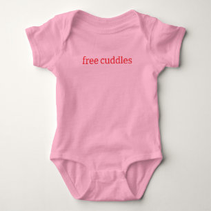 Kostenloses Eins-Piece für Kuscheleinheiten Baby Strampler