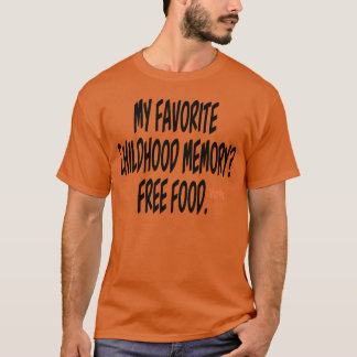 kostenloses Essen Vintage T-Shirt