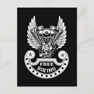 Kostenloses Fahrrad Postkarte