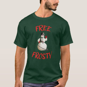 Kostenloses Frosty Weihnachten mit den Kranks T-Shirt