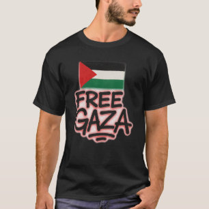 Kostenloses Gaza-T-Shirt – Steh mit Palästina T-Shirt