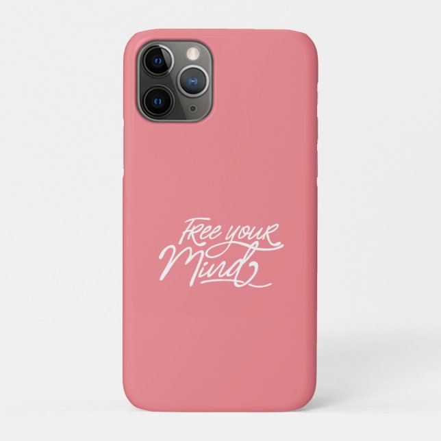 Kostenloses inspirierendes Zitat Case-Mate iPhone Hülle (Rückseite)