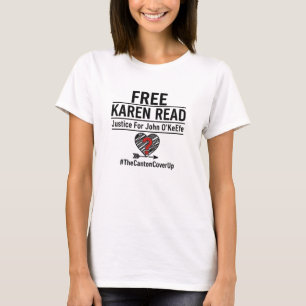 Kostenloses Karen Read T-Shirt Gerechtigkeit für