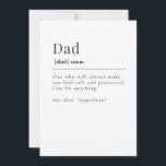 Kostenloses Minimalistisches Wörterbuch Definition Feiertagskarte<br><div class="desc">Kostenloses Minimalistisches Wörterbuch Definition Witziges Zitat Vatertag,  Geburtstag des Vaters</div>