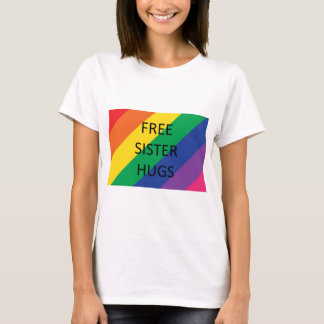 Kostenloses Schwester-Umarmen T-Shirt