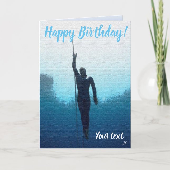 Kostenloses Tauchen Karte (Vorderseite)