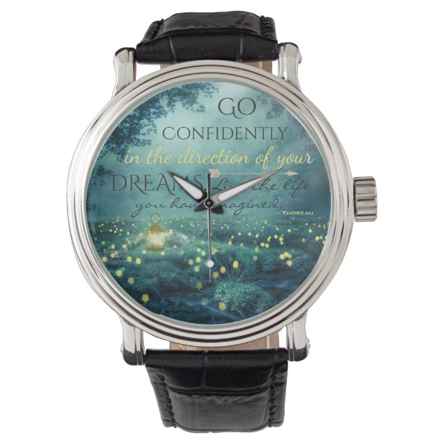 Kostensatz für Inspiriere Träume Armbanduhr (Vorderseite)