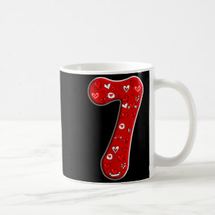 Kostenüm-Duo 67 Meme Sechs Sieben Nummer 7 Vale Kaffeetasse