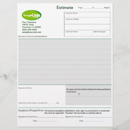 Kostenvoranschlag / Angebot / Jobvorschläge