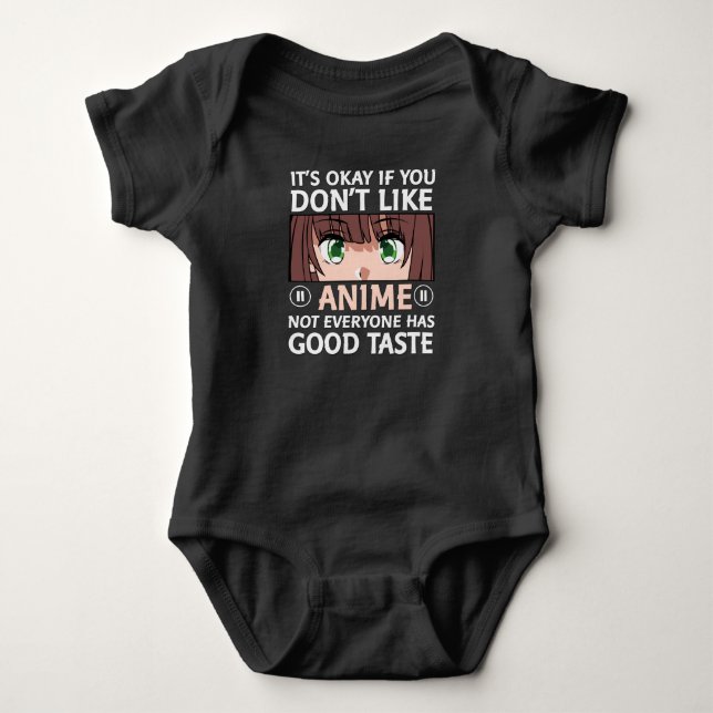 Kostenvoranschlag |Anime Good Taste Baby Strampler (Vorderseite)