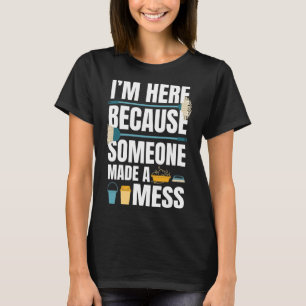 Kostenvoranschlag für das Haus sauberer T-Shirt