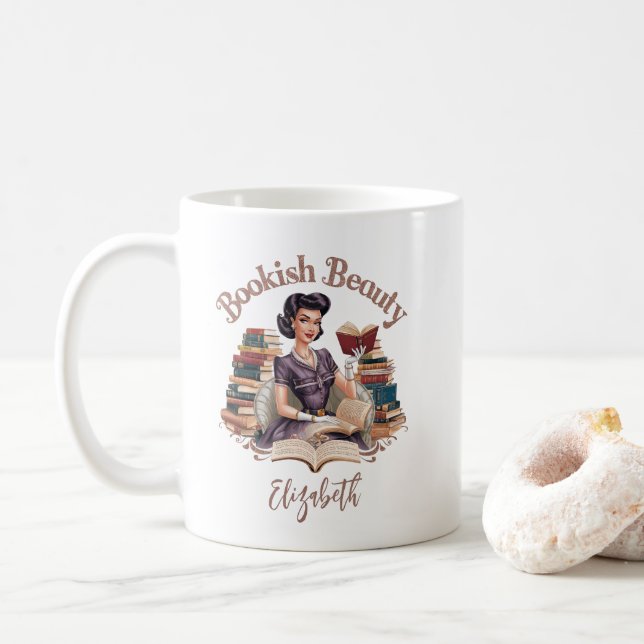 Kostenvoranschlag für das Schönheitsbuch buchen Kaffeetasse (Mit Donut)