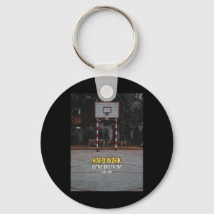 Kostenvoranschlag für die harte Arbeit von Basketb Schlüsselanhänger