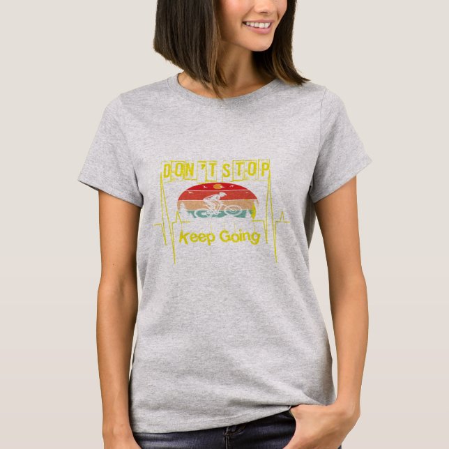 Kostenvoranschlag für die Radmotivation T-Shirt (Vorderseite)