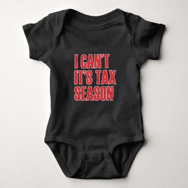 Kostenvoranschlag für die Steuersaison bei der Rec Baby Strampler (Vorderseite)