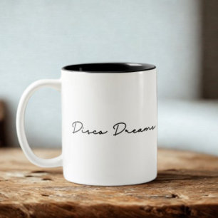 Kostenvoranschlag für Disco-Träume Zweifarbige Tasse