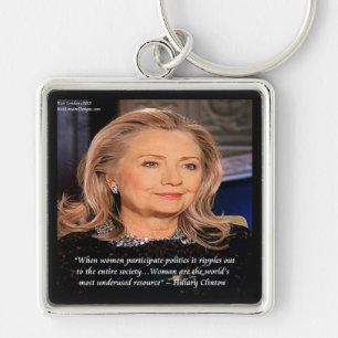 Kostenvoranschlag für Hillary Women Schlüsselanhänger