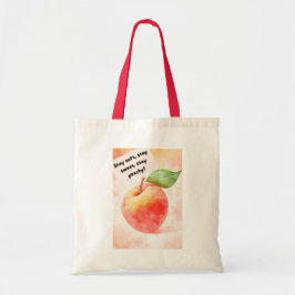 Kostenvoranschlag für Pfirsich - Fresh & Inspirati Tragetasche
