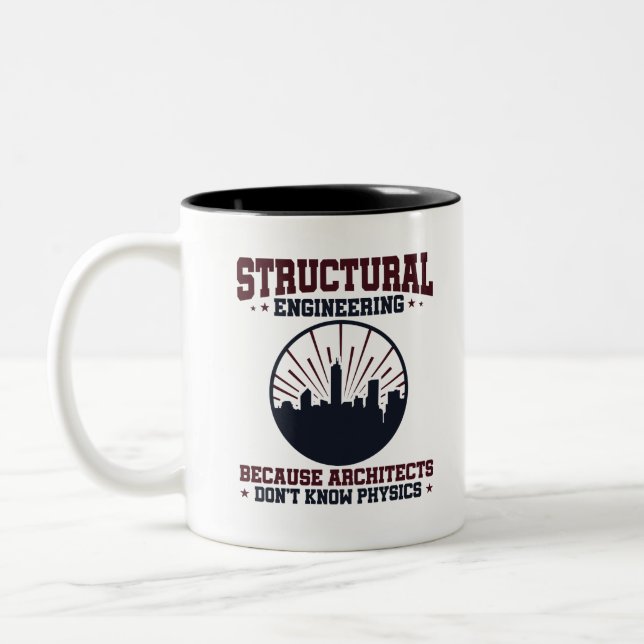 Kostenvoranschlag für Strukturtechniker Zweifarbige Tasse (Links)