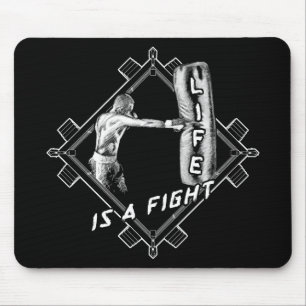 Kostenvoranschlag Leben ist ein Kampf Mousepad