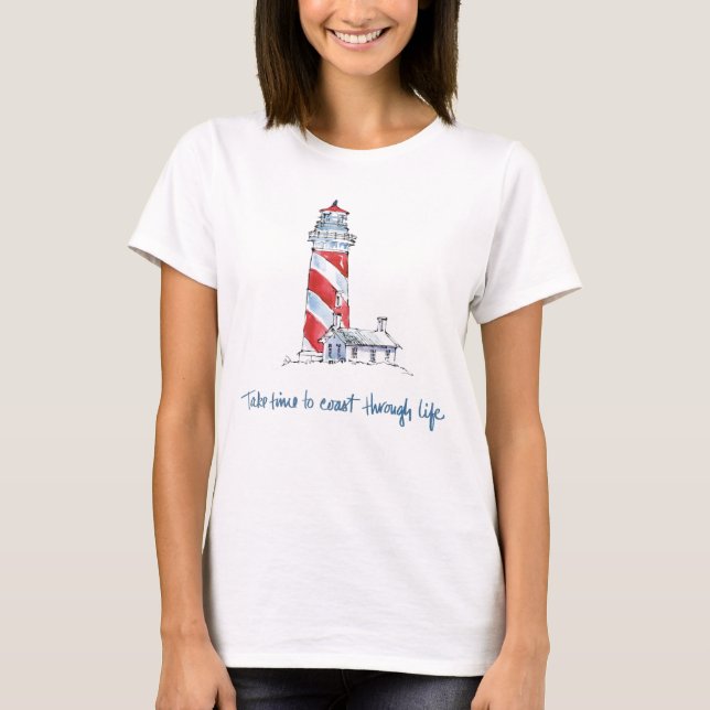 Kostenvoranschlag | Nehmen Sie sich Zeit, um durch T-Shirt (Vorderseite)