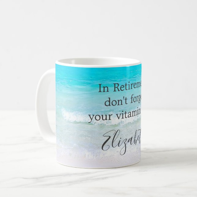 Kostenvoranschlag Strandsand-Geschenk Kaffeetasse (Vorderseite Links)