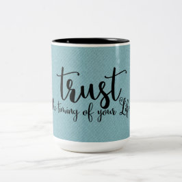 Kostenvoranschlag | Vertrauen Sie auf die Zeit Ihr Zweifarbige Tasse