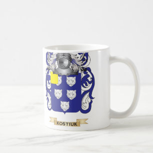 Kostiuk Wappen (Familienwappen) Kaffeetasse