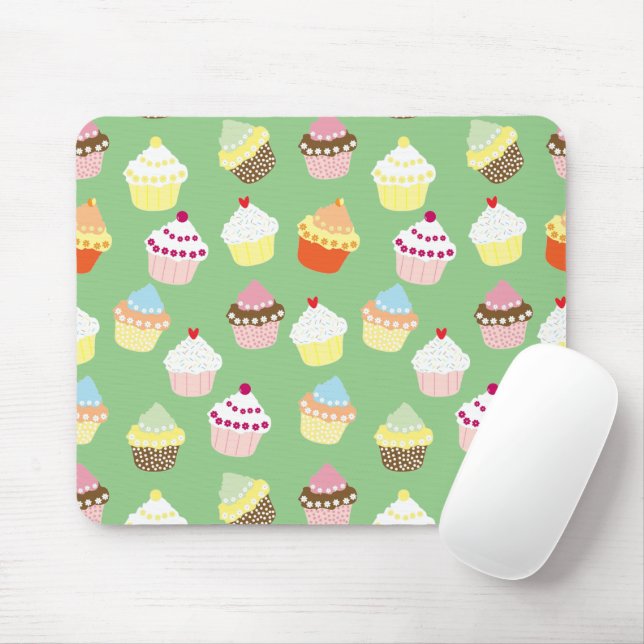 Köstlich dekorierte Geburtstagskuchen Mousepad (Mit Mouse)