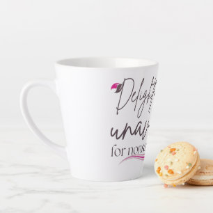 Köstlich unerreichbar milchtasse