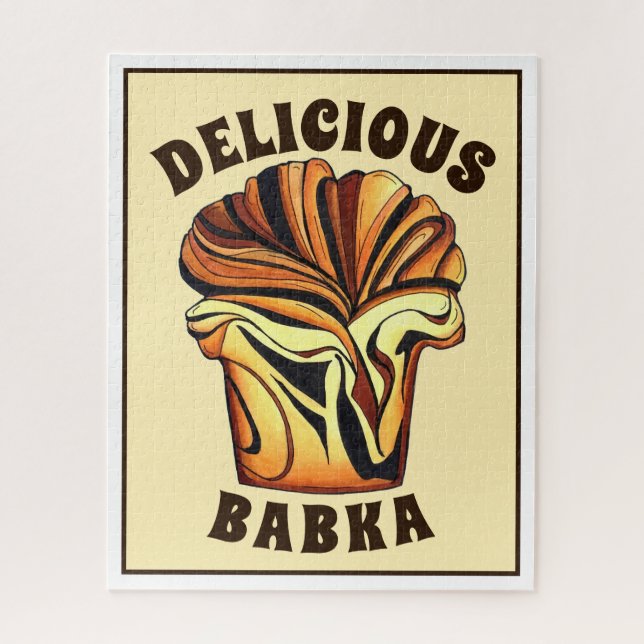 Köstliche Babka Schokolade Brot Loaf Jüdische Bäck (Vertikal)