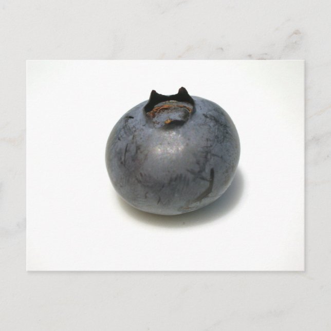 Köstliche Blaubeere Postkarte (Vorderseite)