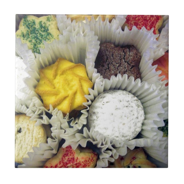 Köstliche Cookies Fliese (Vorderseite)